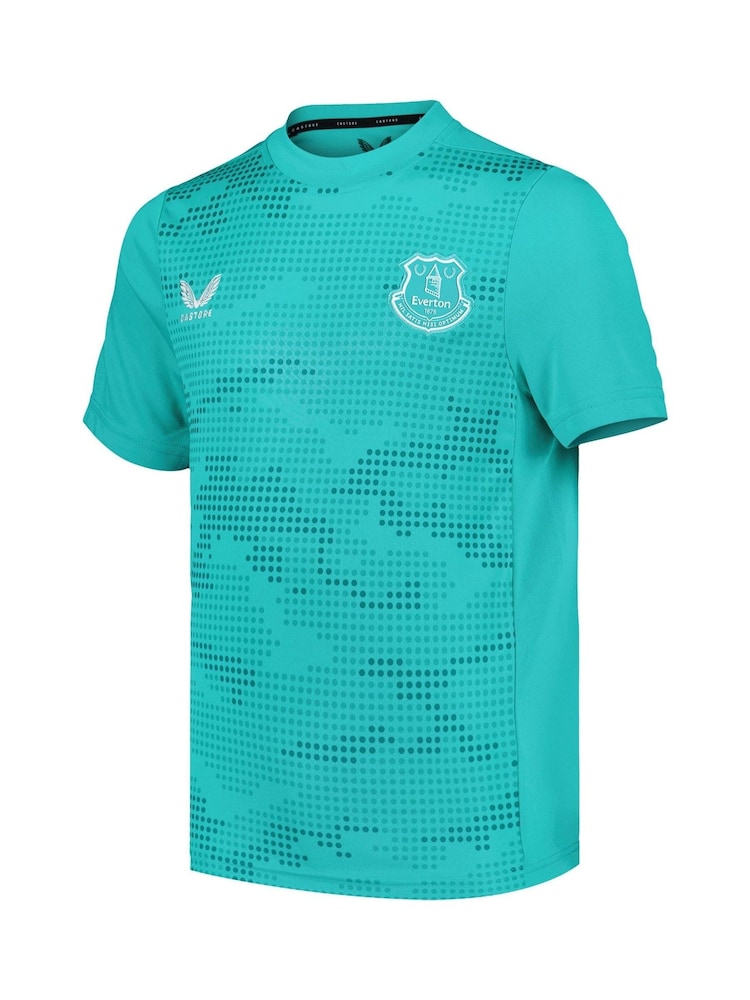Castore Blue Kids Everton Away Goalkeeper Shirt 2024-25 - Image 3 of 3