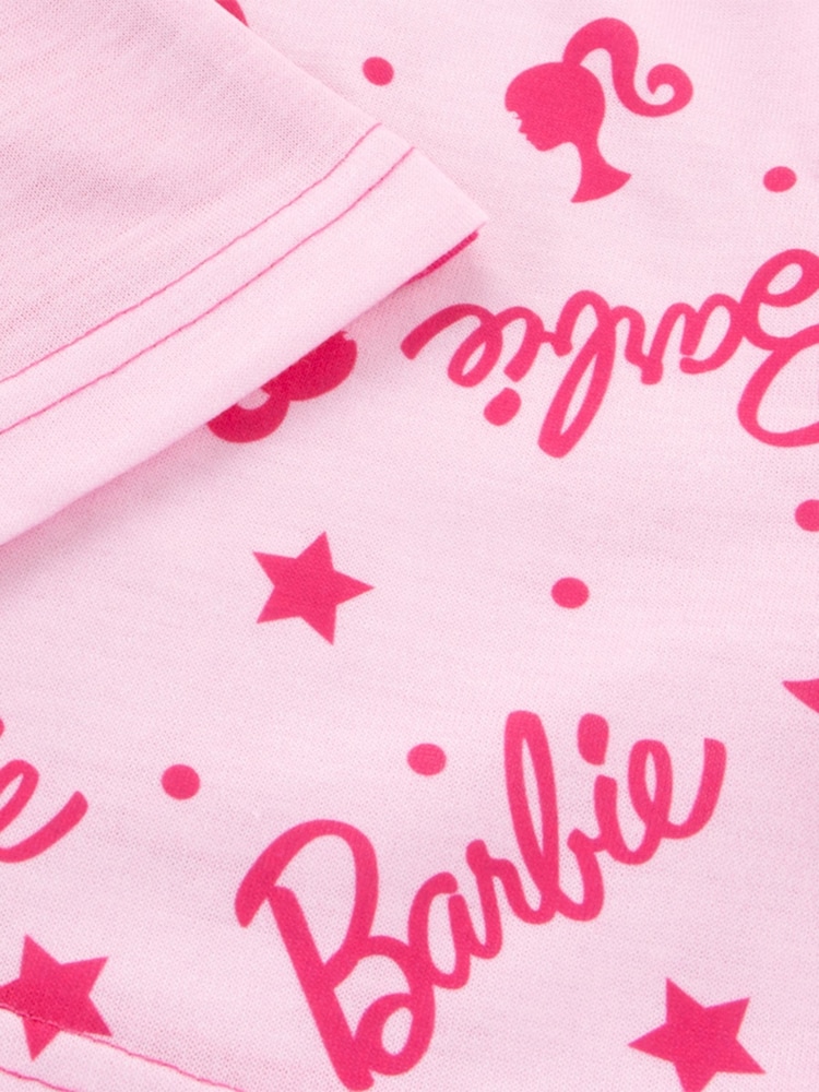 Character Pink Barbie Heart Short Pyjamas - Image 5 of 5