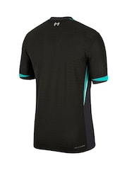 Nike Black Liverpool Away Dri-FIT ADV Match Shirt 2024-25 - Image 2 of 3