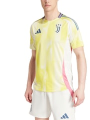 adidas Yellow Juventus Away Authentic Shirt 2024-25 - Image 1 of 5