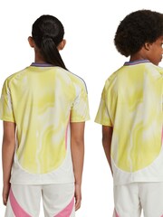 adidas Yellow Kids Juventus adidas Away Shirt 2024-25 - Image 2 of 5