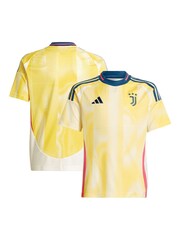 adidas Yellow Kids Juventus adidas Away Shirt 2024-25 - Image 3 of 5