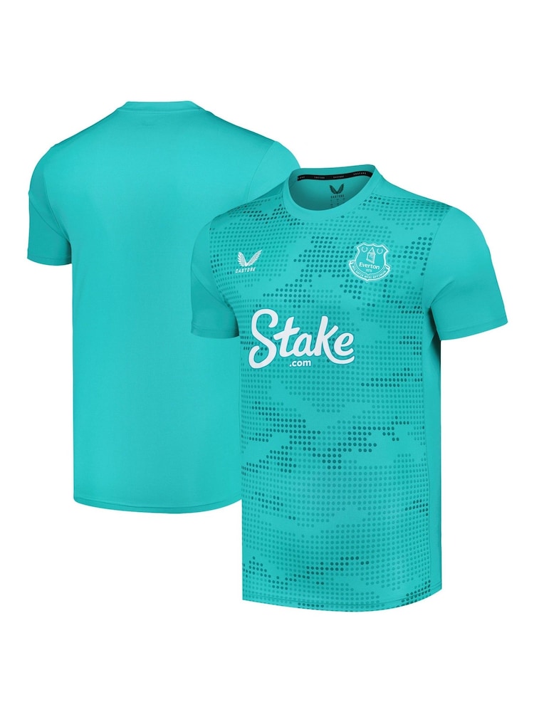 Castore Blue Everton Away Goalkeeper Shirt 2024-25 - Image 1 of 3