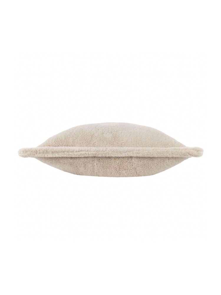 furn. Natural Large Kallu Reversible Faux Fur Cushion - Image 2 of 4
