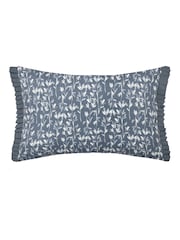 Wylder Belle Floral Print 100% Cotton Frilled Cushion - Imagem 2 de 5