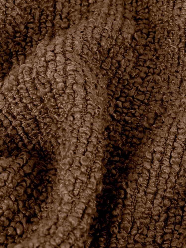 Yard Cocoa Candar Woven Fringed Throw - Image 2 of 3 Yard Cocoa Candar Woven Fringed Throw - Image 2 of 3