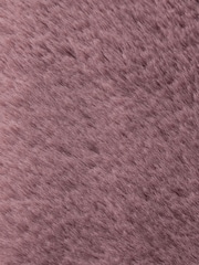 furn. Mulberry Large Kallu Reversible Faux Fur Cushion - Image 4 of 4