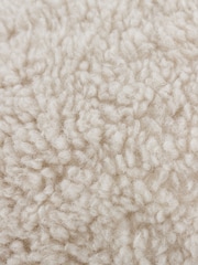 Yard Natural Large Olann Faux Shearling Cushion - Image 5 of 5