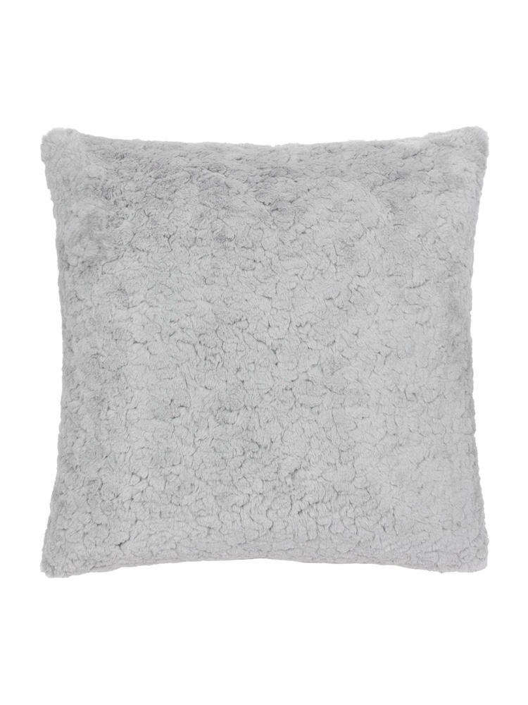 furn. Megeve Mottled Faux Fur Cushion - Imagen 2 de 3