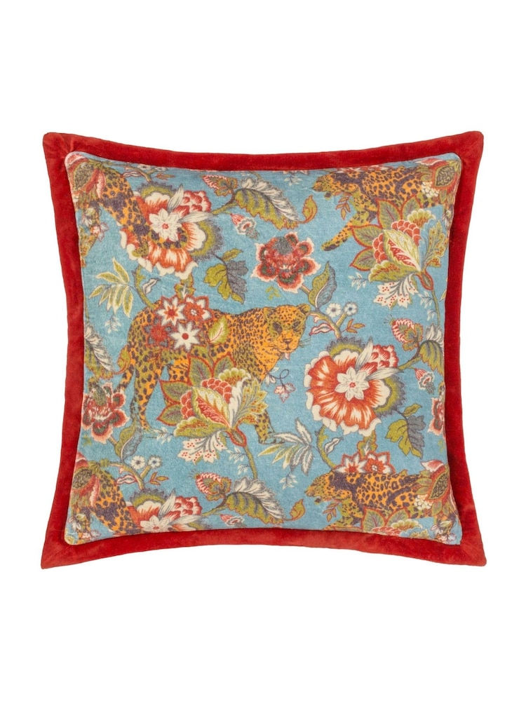 Wylder AeganTiger Jawai Exotic 100% Cotton Cushion - Image 1 of 4
