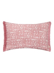 Wylder Belle Floral Print 100% Cotton Frilled Cushion - Imagem 1 de 5