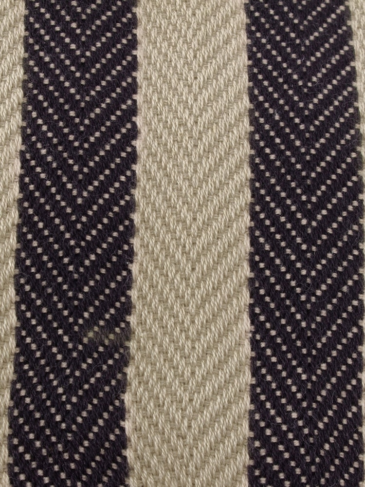 Yard Benton Herringbone 100% Cotton Cushion - Изображение 4 из 4