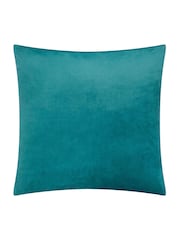 Wylder Teal Croft Jacquard Cushion - Image 3 of 6