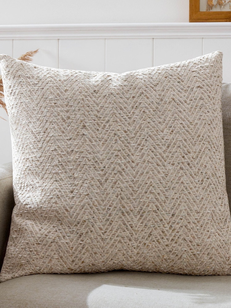 Wylder Natural Croft Jacquard Cushion - Image 1 of 6
