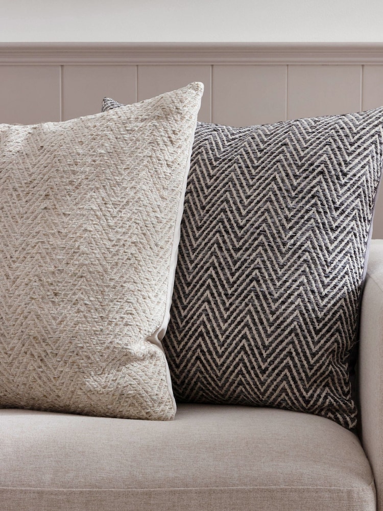 Wylder Natural Croft Jacquard Cushion - Image 6 of 6