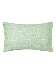 Wylder Belle Floral Print 100% Cotton Frilled Cushion - Imagem 1 de 5