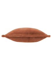 furn. Rust Large Kallu Reversible Faux Fur Cushion - Image 2 of 4
