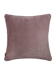 Paoletti Rose Violet Seventy Three Chedworth Piped 100% Cotton Cushion - Image 2 of 4