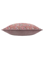Paoletti Rose Violet Seventy Three Chedworth Piped 100% Cotton Cushion - Image 3 of 4