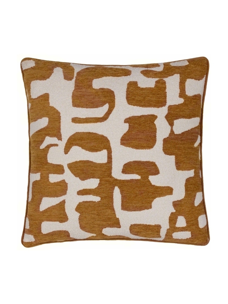 HÖEM Bronze Caval Jacquard Chenille Cushion - Image 1 of 5 HÖEM Bronze Caval Jacquard Chenille Cushion - Image 1 of 5