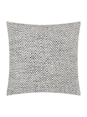 Wylder Charcoal Croft Jacquard Cushion - Image 2 of 6