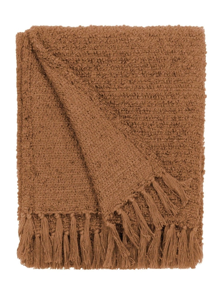 Yard Ginger Candar Woven Fringed Throw - Image 1 of 3 Yard Ginger Candar Woven Fringed Throw - Image 1 of 3