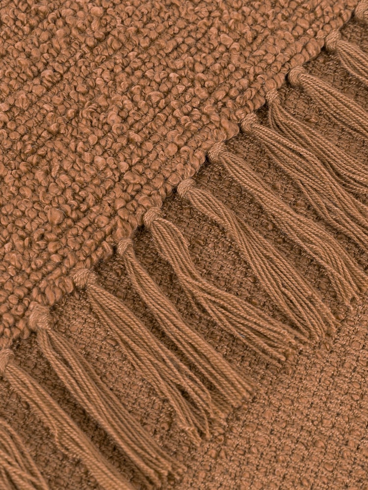Yard Ginger Candar Woven Fringed Throw - Image 2 of 3 Yard Ginger Candar Woven Fringed Throw - Image 2 of 3