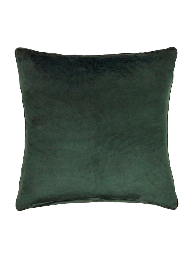 HÖEM Ivy Green Caval Jacquard Chenille Cushion - Image 2 of 5
