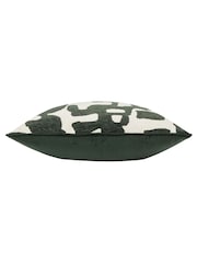 HÖEM Ivy Green Caval Jacquard Chenille Cushion - Image 3 of 5