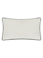Furn Oak Green Lodge Wood Fox Velvet Piped Cushion - Image 3 of 5