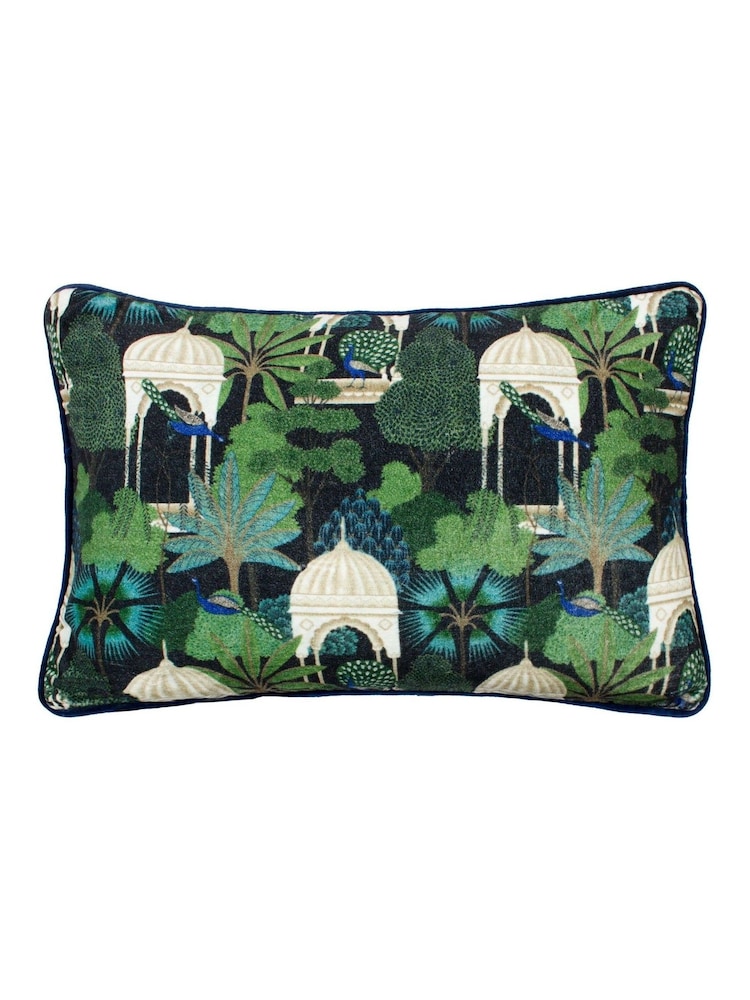 Wylder 100% Cotton Serenity Piped Cushion - Image 1 of 6