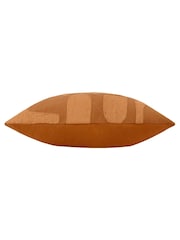 HÖEM Copper Hallam Embroidered 100% Cotton Cushion - Image 3 of 4