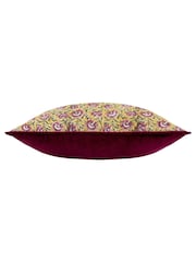 Paoletti Gold or Rose Seventy Three Chedworth Piped 100% Cotton Cushion - Image 3 of 4
