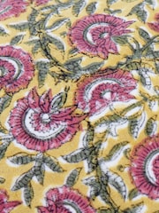 Paoletti Gold or Rose Seventy Three Chedworth Piped 100% Cotton Cushion - Image 4 of 4