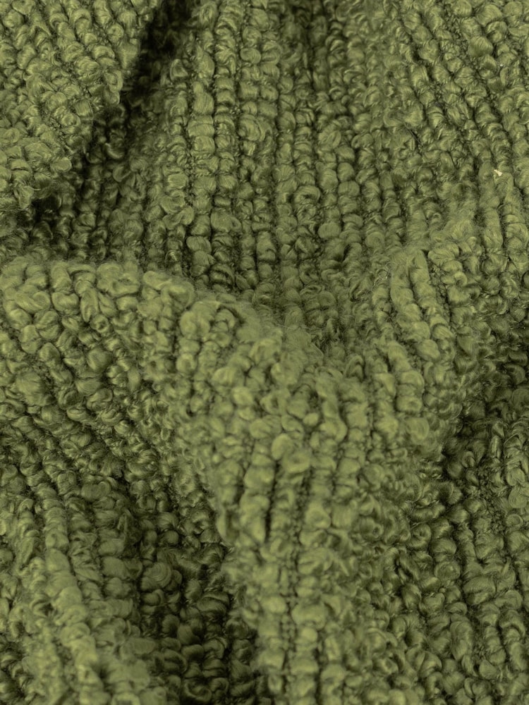 Yard Khaki Candar Woven Fringed Throw - Image 2 of 3 Yard Khaki Candar Woven Fringed Throw - Image 2 of 3