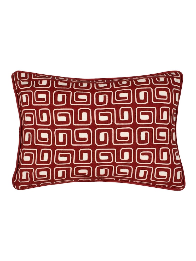 HÖEM Safara Geometric Piped 100% Cotton Cushion - Изображение 2 из 4