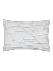 HÖEM Glacier Grey Tresse Jacquard Cushion - Image 1 of 4