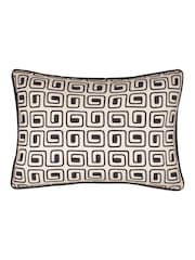 HÖEM Safara Geometric Piped 100% Cotton Cushion - Изображение 1 из 4