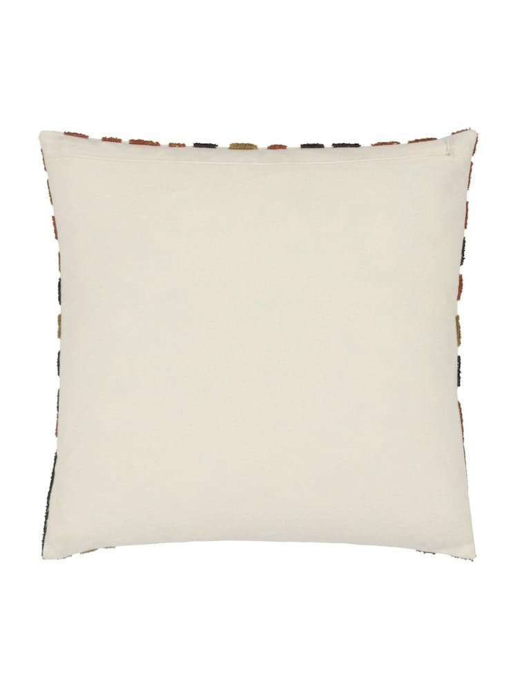 HÖEM Copper or Brown Tosca Tufted 100% Cotton Cushion - Image 2 of 4
