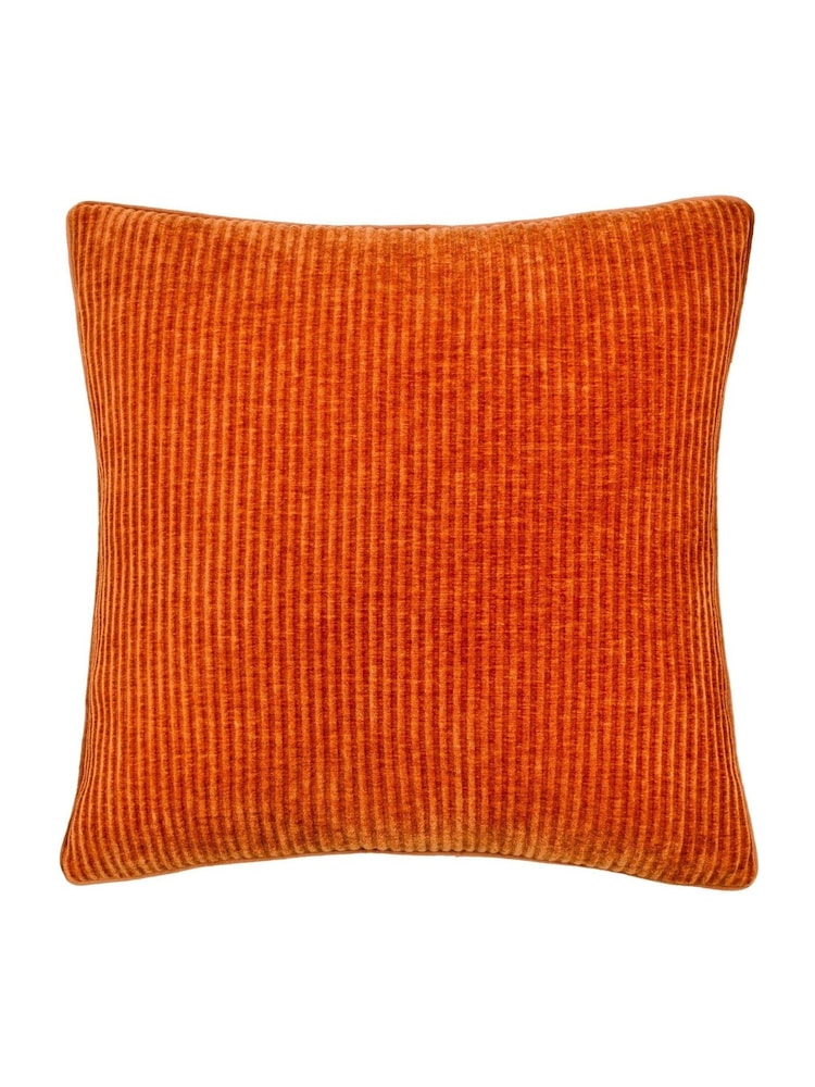 Furn Brick Orange Garda Corduroy Cushion Bundles - Image 1 of 4