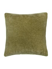 Furn Leaf Green Garda Corduroy Cushion Bundles - Image 1 of 4