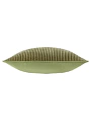 Furn Leaf Green Garda Corduroy Cushion Bundles - Image 3 of 4