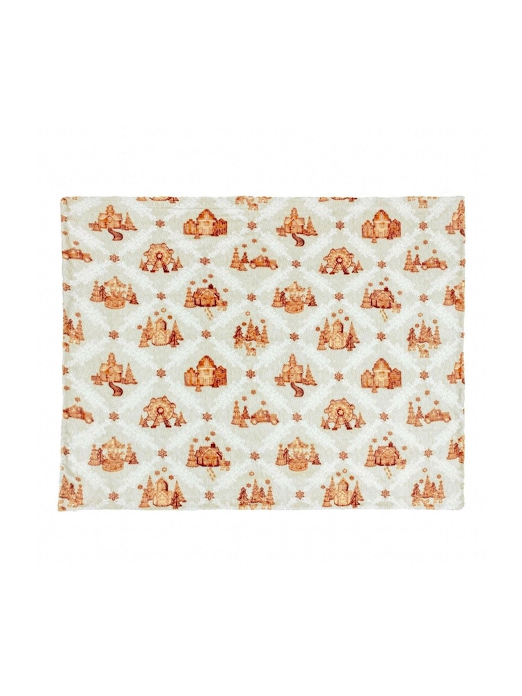 furn. Cloud Dust Gretel Sherpa Fleece Throw - Image 2 of 5