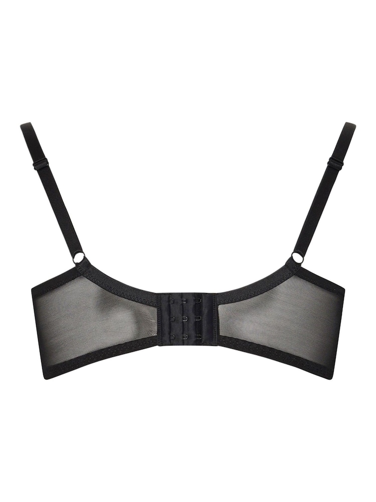 Yours Curve Animal Mesh T-Shirt Bra - Imagen 3 de 3 Yours Curve Animal Mesh T-Shirt Bra - Imagen 3 de 3