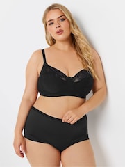 Yours Curve Red Cotton Lace Bra 2 Pack - Image 2 of 8