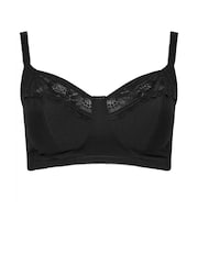 Yours Curve Red Cotton Lace Bra 2 Pack - Image 6 of 8