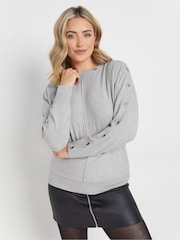 M&Co Batwing Eyelet Jumper - Bild 1 von 5