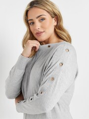 M&Co Batwing Eyelet Jumper - Bild 4 von 5