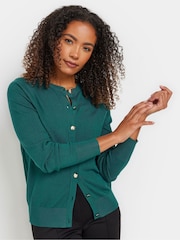 M&Co Blue Popper Cardigan - Image 1 of 5