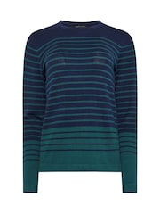 M&Co Blue Multi Stripe Jumper - Image 5 of 5